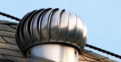 attic fan installation services with professionally installed roof ventilation unit in Bellevue, NE