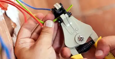 electrical contractors performing detailed electrical wiring preparation in Bellevue, NE