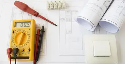 electrical service featuring diagnostic tools and electrical planning performed by certified electricians in Bellevue, NE