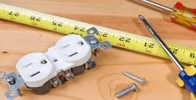 outlet repair services with replacement electrical outlet components in Bellevue, NE