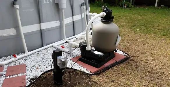 pool pumps service with professionally installed pool pump and filtration system in Bellevue, NE
