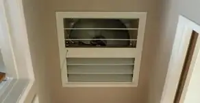 whole house fan installation services with ceiling-mounted ventilation system in Bellevue, NE